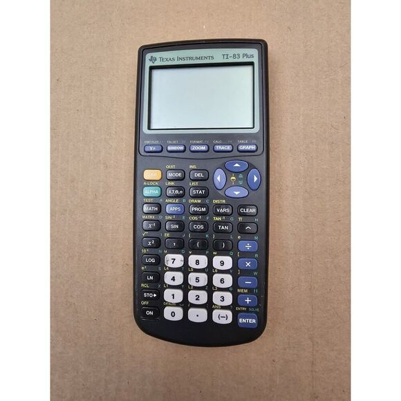 Texas Instruments TI-83 Plus Graphing Calculator w/cover. Not Working - Picture 3 of 6